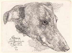 Hundekopf, Snip von Johan Thomas Lundbye