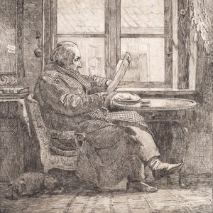 Justizrat Emanuel Bonnevie von Johan Thomas Lundbye
