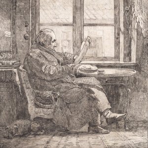 Justizrat Emanuel Bonnevie von Johan Thomas Lundbye