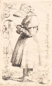 Kleine Regine in Vallekilde von Johan Thomas Lundbye