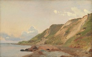 Studie von Klippen an der Südküste von Refsnæs von Johan Thomas Lundbye