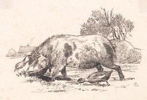Das Schwein und die Ente von Johan Thomas Lundbye