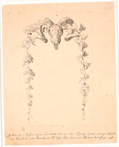 Titelvignette zu Kaalunds "Fabler for Børn". Siehe Kommentar aus dem Arkatalog. von Johan Thomas Lundbye