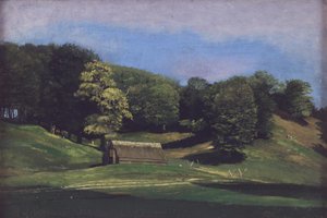 Ulvedalen im Dyrehaven von Johan Thomas Lundbye