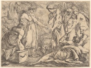 Joseph wird von seinen Brüdern verkauft von Johan Tobias Sergel