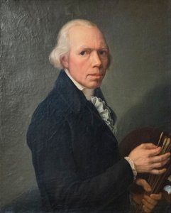 Selbstporträt von Johan Wenzel Peter