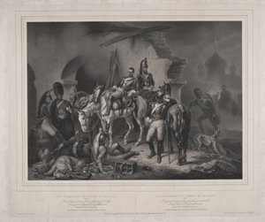 Die französische Armee im Moskauer Kreml von Johan Woelfle