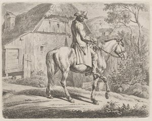 Viehändler zu Pferd von Johann Adam Klein