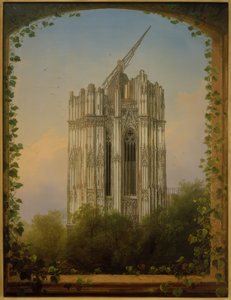 Unvollendeter Südturm von Johann Adolf Lasinsky