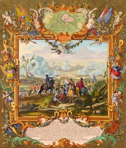 Eroberung der Festung Audenarde durch die alliierten Truppen