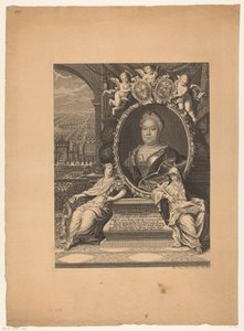 Porträt von Rosina Elisabeth Bose