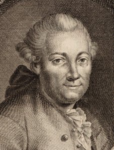 Porträt des Komponisten Florian Leopold Gassmann 1729-1774, 1780