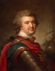 Porträt von Fürst Grigori Potemkin, ca. 1790 von Johann Baptist Edler von Lampi