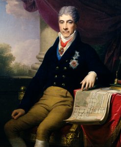 Porträt von Andrey Razumovsky Kirillovich (1752-1836), russischer Diplomat, Botschafter des Zaren in Wien; ca.1810 von Johann Baptist II Lampi