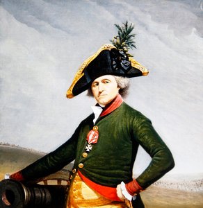 Porträt von Baron de Pfortzheim von Johann Baptist II Lampi