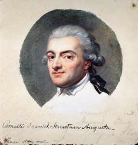 Porträt von Stanislaus II. August Poniatowski von Polen