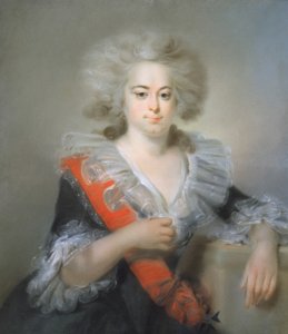 Porträt der Zarin Maria Fjodorowna von Johann Baptist Edler von Lampi