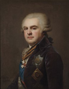 Porträt von Graf Alexander Nikolajewitsch Samojlow 1744-1814