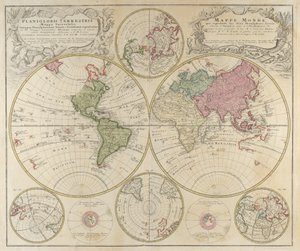 Planiglobii Terrestris Mappa Universalis, 1746