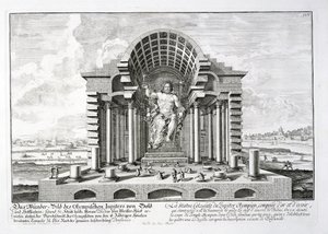 Die Statue des Olympischen Zeus von Phidias, Tafel 5 aus 