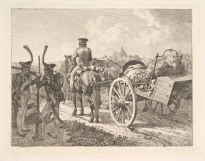 Eine russische mobile Schmiede, 1815