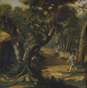 Wildschweinjagd von Johann Christian Klengel