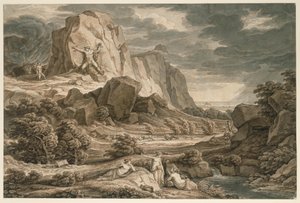 Heroische Landschaft mit Prometheus von Johann Christian Reinhart