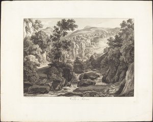 In der Nähe von Subiaco von Johann Christian Reinhart