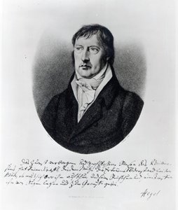 Georg Wilhelm Friedrich Hegel, graviert von F.W. Bollinger, ca. 1825 von Johann Christian Xeller