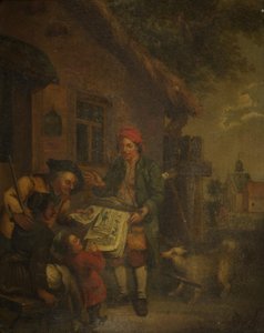 Der Dorfdruckverkäufer von Johann Conrad Seekatz