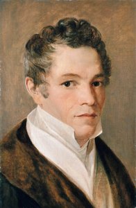 Porträt von Karl Friedrich Schinkel von Johann Eduard Wolff
