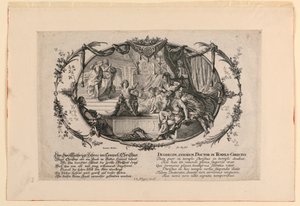 Zwölfjähriger Jesus im Tempel von Johann Evangelist Holzer