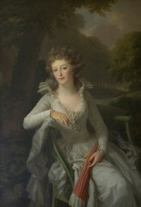Porträt von Jacoba Margaretha Maria Boreel ( -1816) von Johann Friedrich August Tischbein