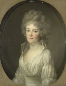 Porträt von Johanna Ferdinanda van Collen, Frau von Salomon Rendorp von Johann Friedrich August Tischbein