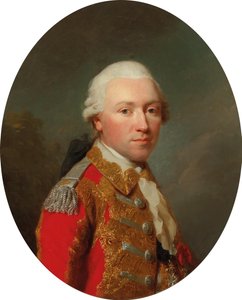 Porträt von Louis-François, Marquis de Chambray, 1737-1807, 1776 von Johann Friedrich August Tischbein