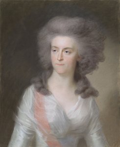 Wilhelmina von Preußen, Prinzessin von Oranien von Johann Friedrich August Tischbein