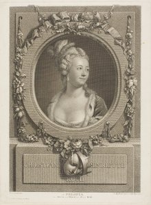Christiane Henriette Koch von Johann Friedrich Bause