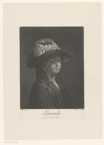 Porträt von Lucinde