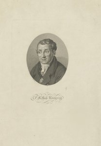 Porträt von Friedrich Ludwig Kreysig 1770-1839, 1826