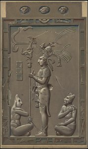 Eine Sammlung von Waldecks Originalkunstwerken aus Mesoamerika, Box 20 von 22