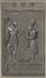 Eine Sammlung von Waldecks Originalkunstwerken aus Mesoamerika, Box 2 von 22 von Johann Friedrich Maximilian von Waldeck
