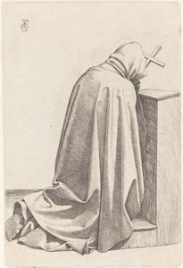 Betender Mönch von Johann Friedrich Overbeck