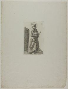 Heiliger Philipp Neri mit Kreuz und Buch