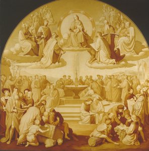 Der Triumph der Religion in den Künsten von Johann Friedrich Overbeck