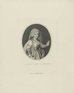 Gertrud Elisabeth Mara, geb. Schmeling 1749-1833 als Armida, 1801 von Johann Friedrich Schröter