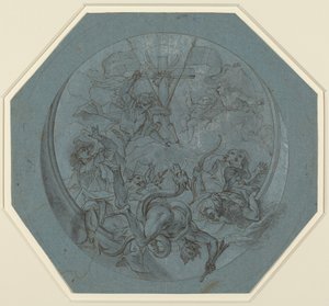 Sankt Michael besiegt Häresie und Satan