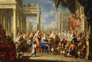 Die Hochzeit zu Kana von Johann Georg Platzer