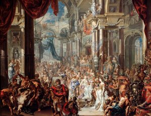 Das Gleichnis vom Hochzeitsmahl, 1737