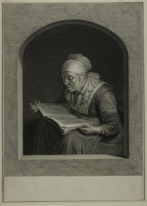 Die Leserin von Johann Georg Wille