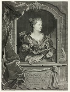 Porträt von Elizabeth de Gouy von Johann Georg Wille